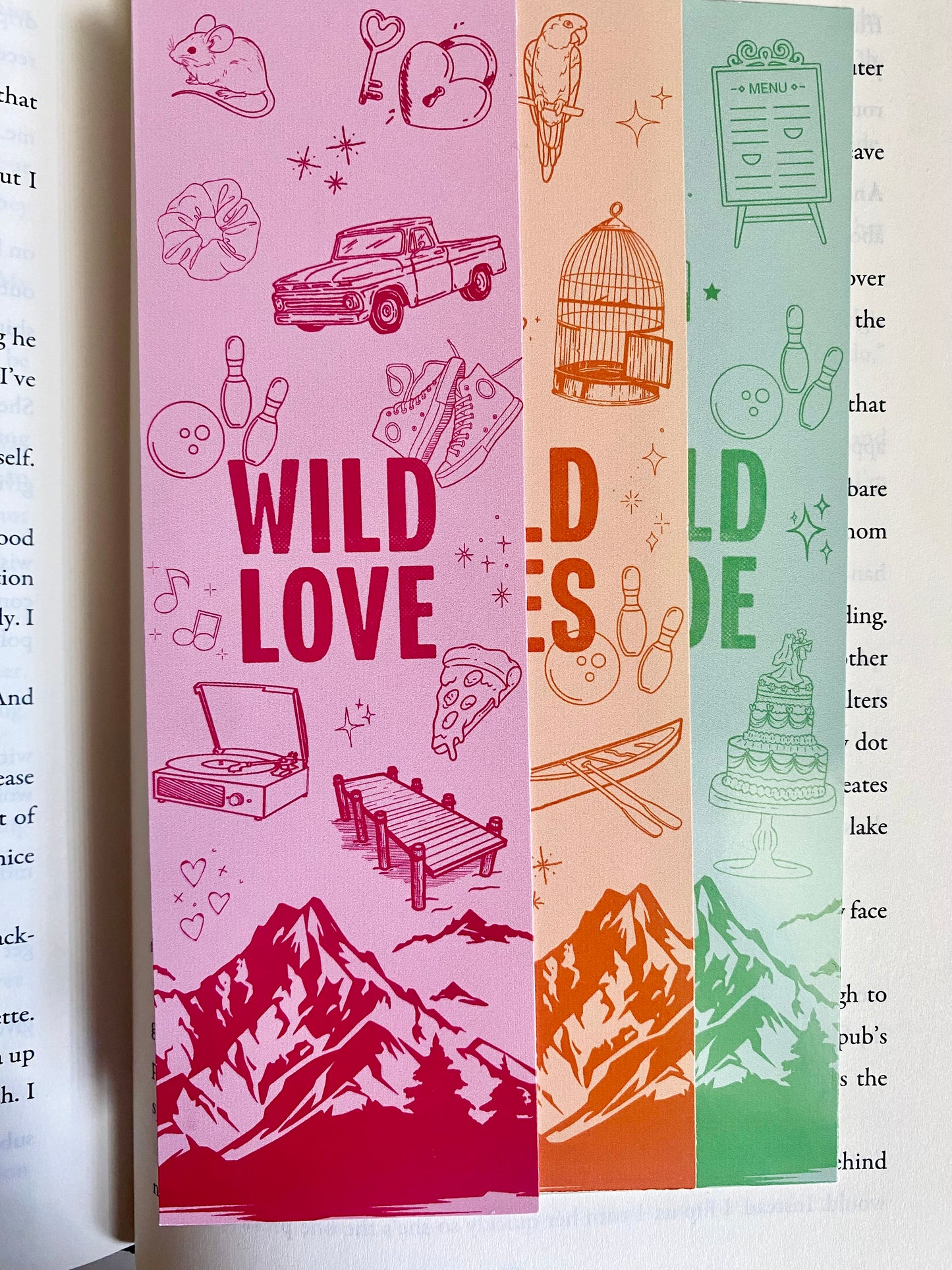Rose Hill Inspired Bookmarks