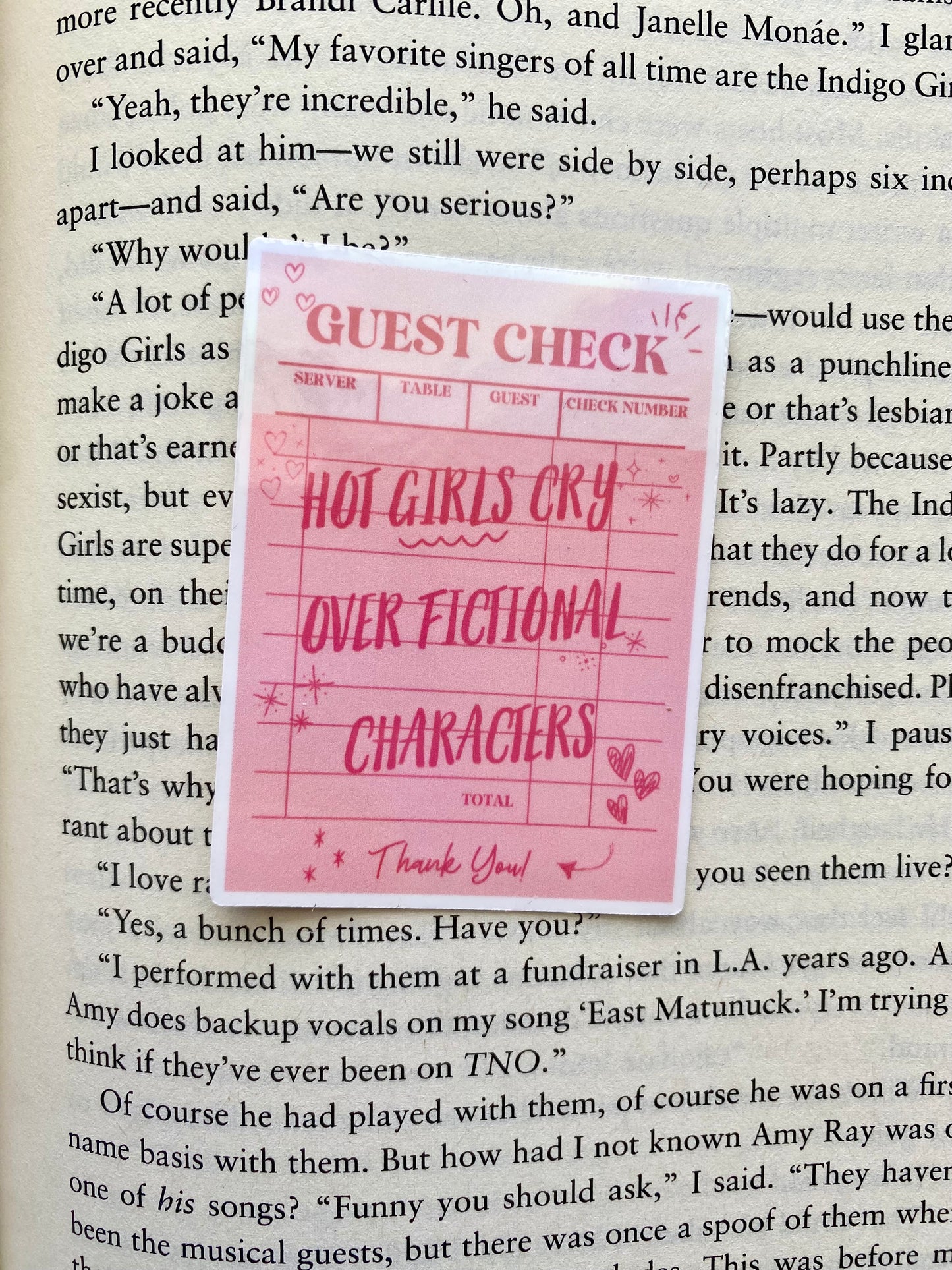 Hot Girls Cry Sticker