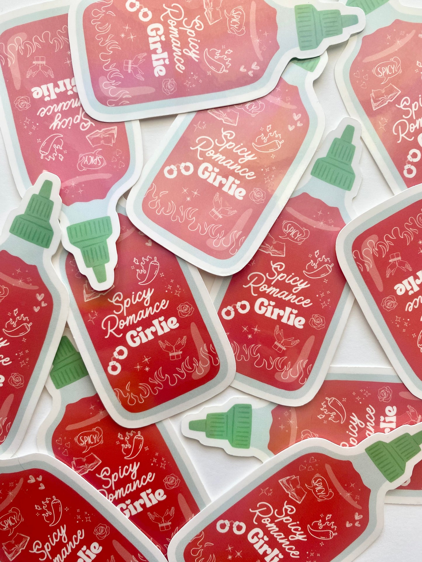 Spicy Romance Girlie Sticker