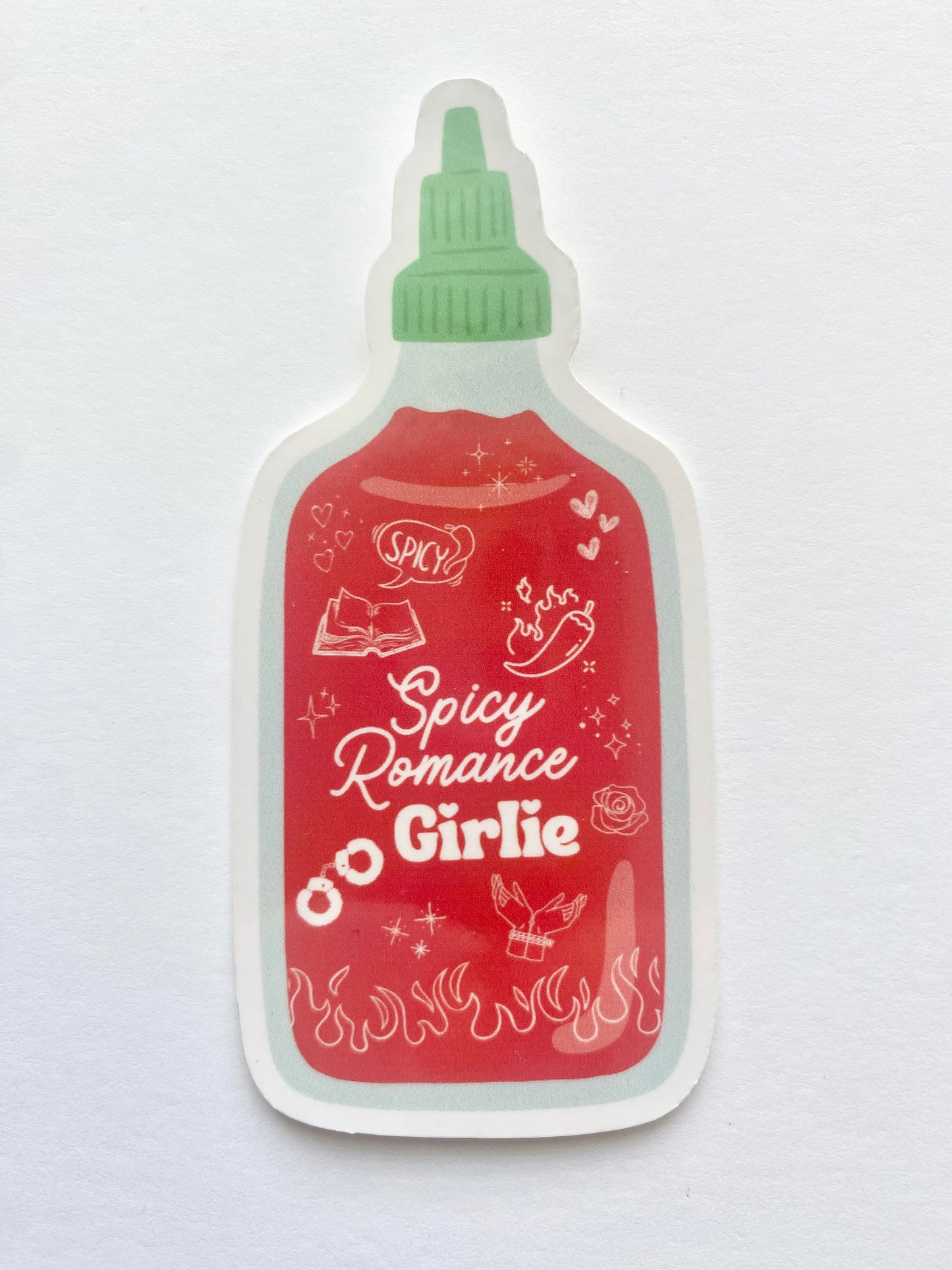 Spicy Romance Girlie Sticker