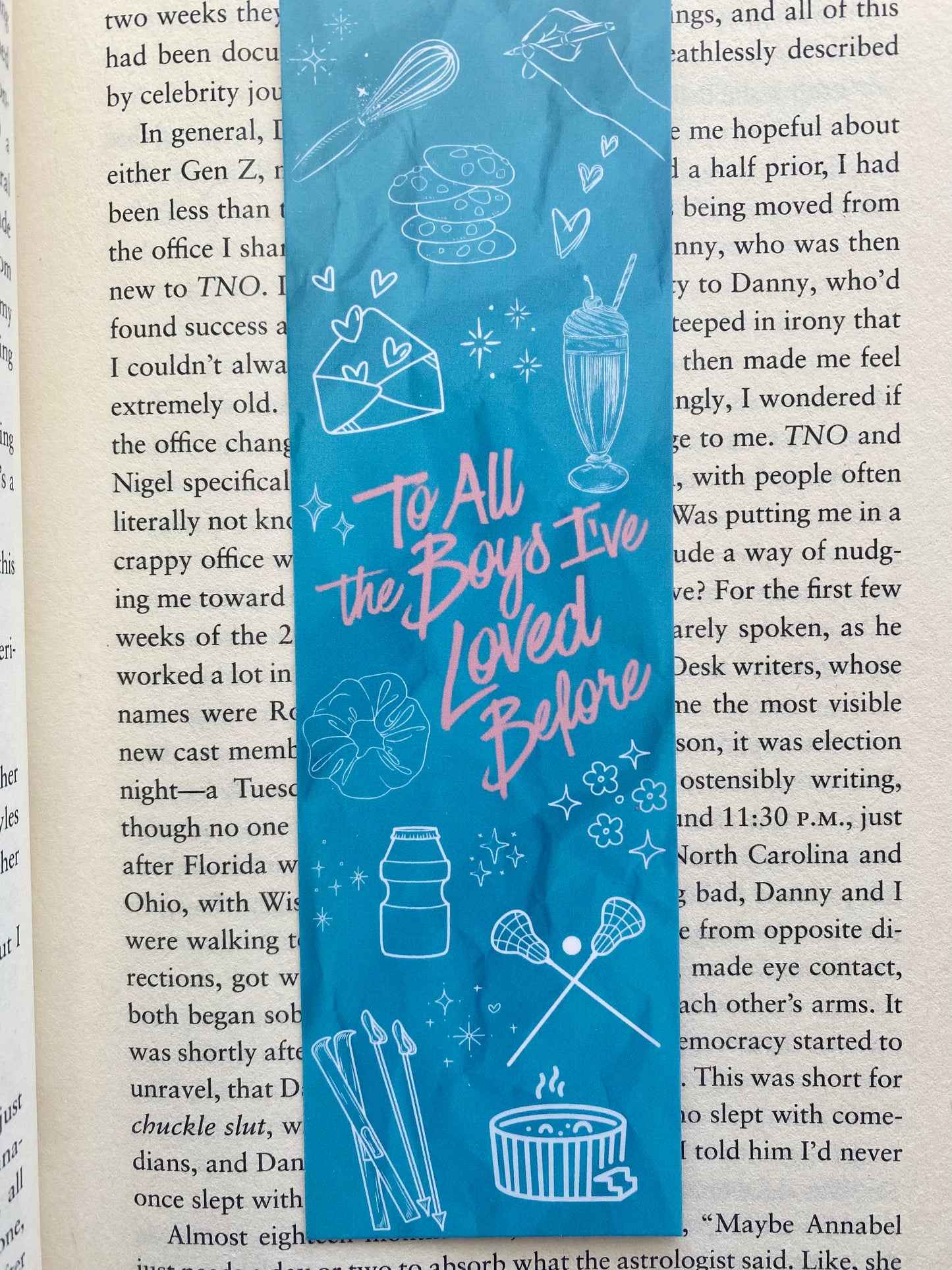 To All the Boys I've Loved Before Inspired Bookmark