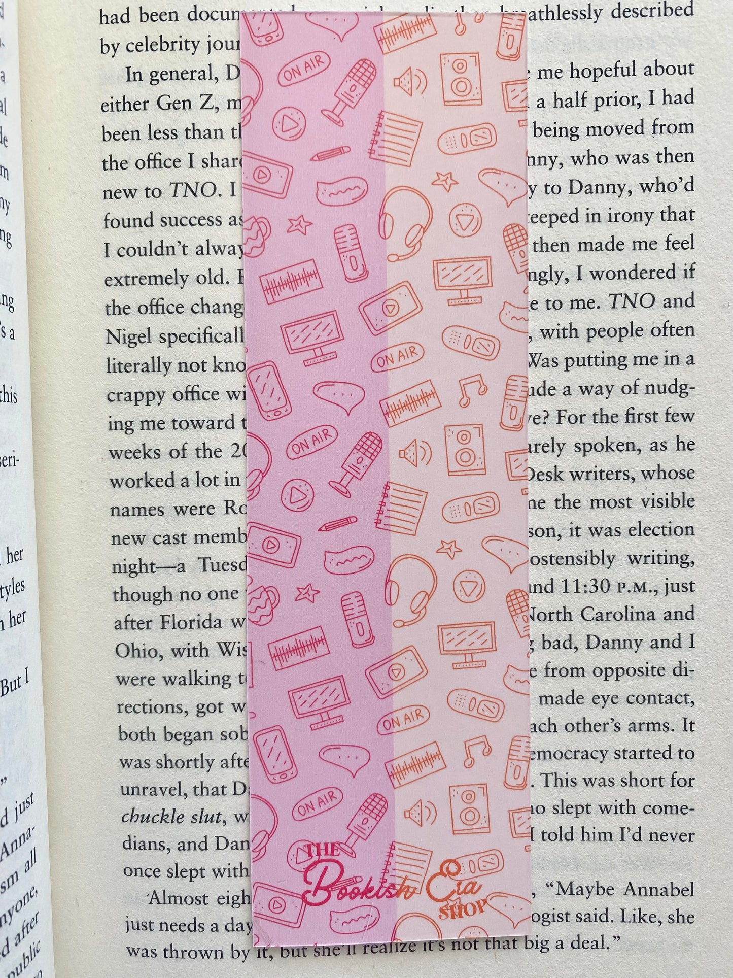 First Time Caller Inspired Bookmark