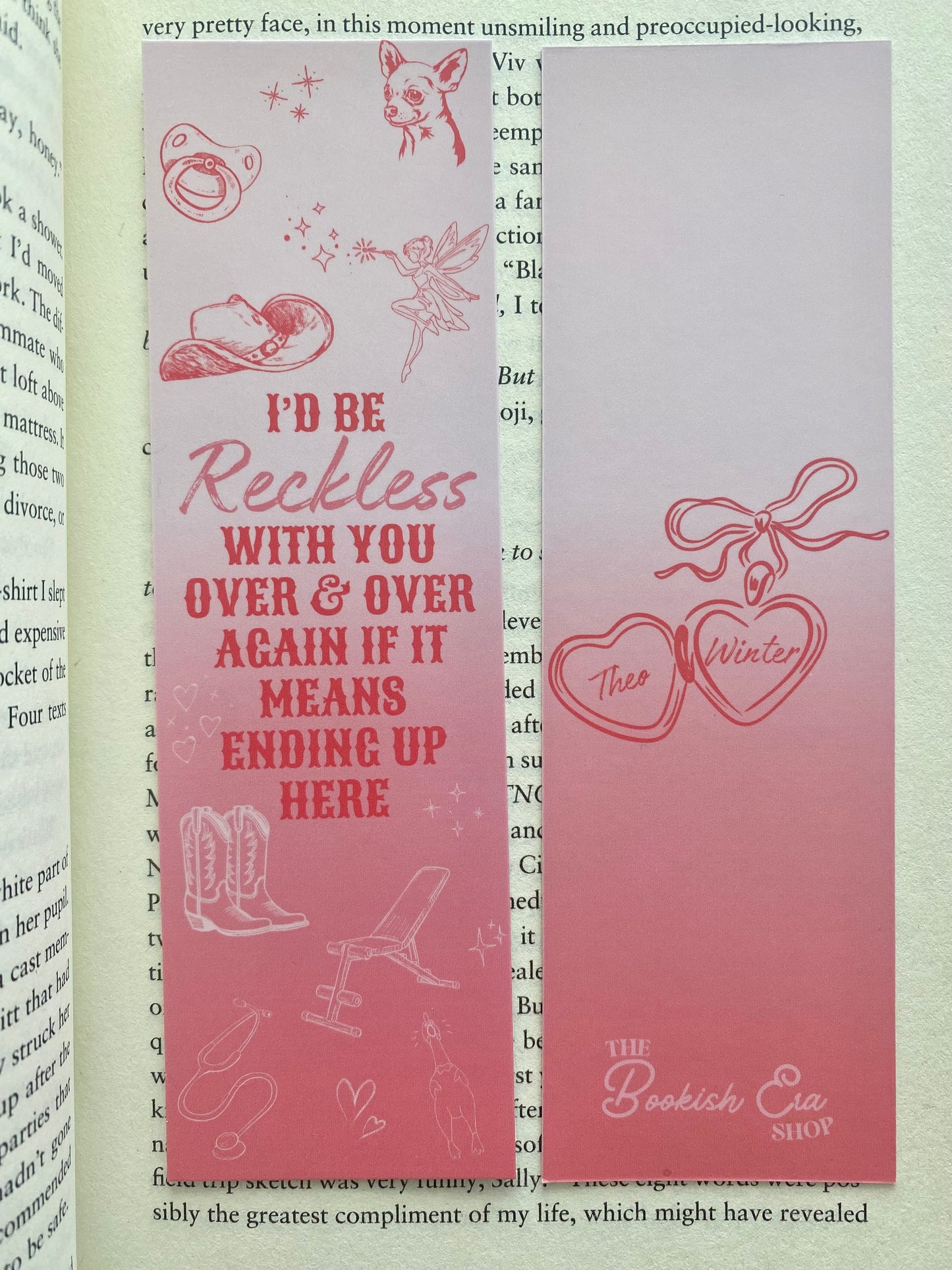 Chestnut Springs Inspired Bookmarks