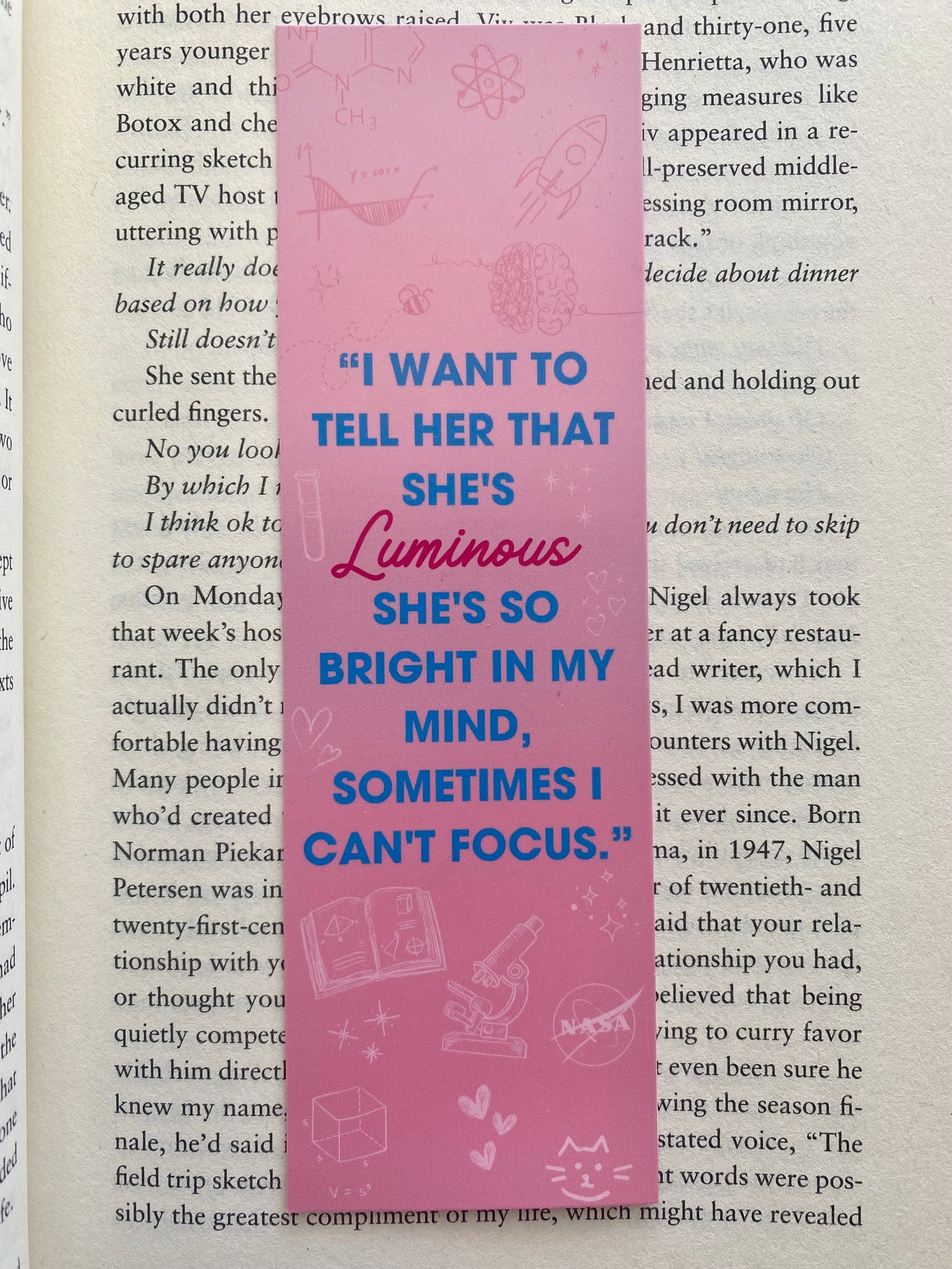 STEM-inist Romance Bookmarks