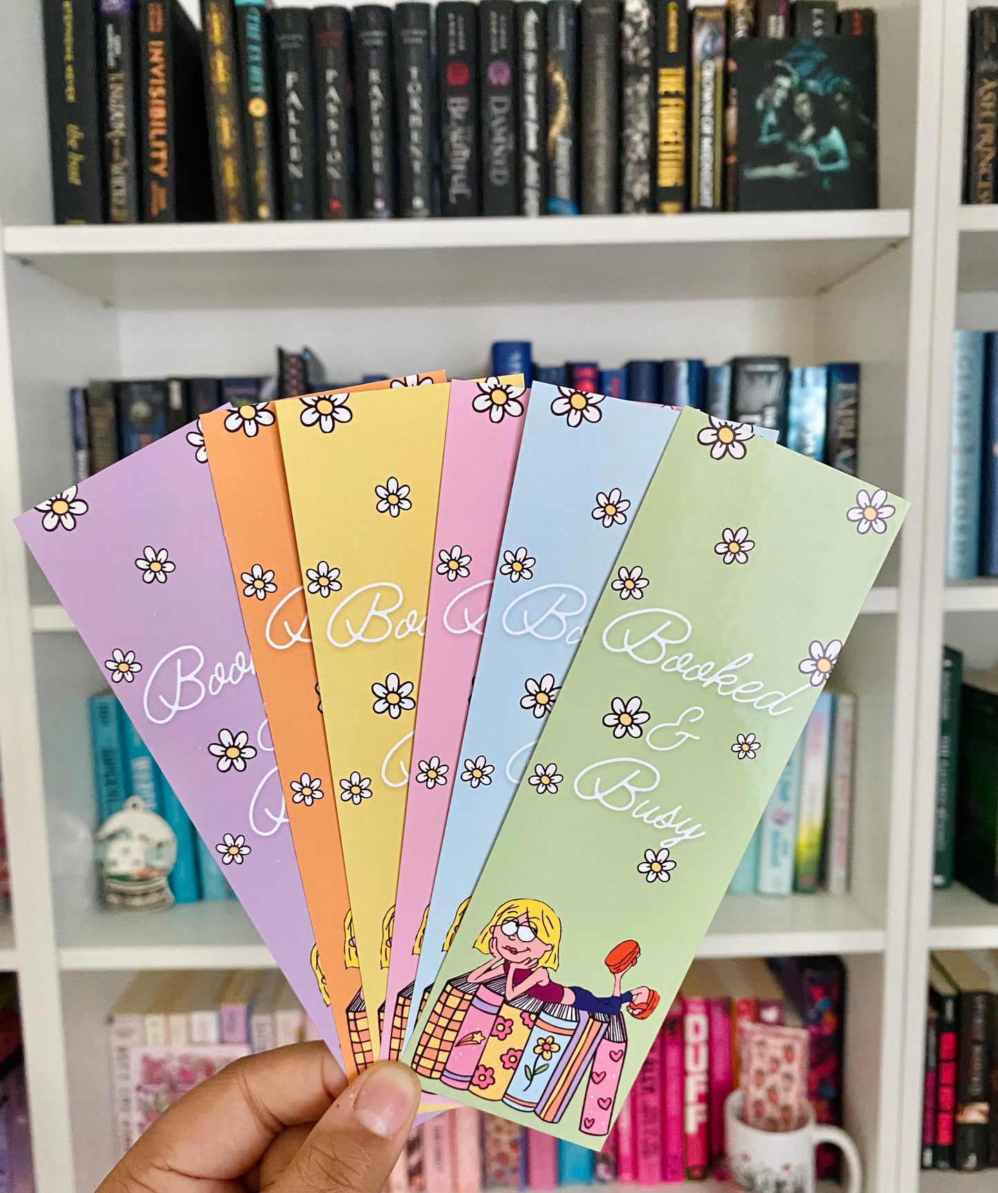 Booked & Busy Bookmarks