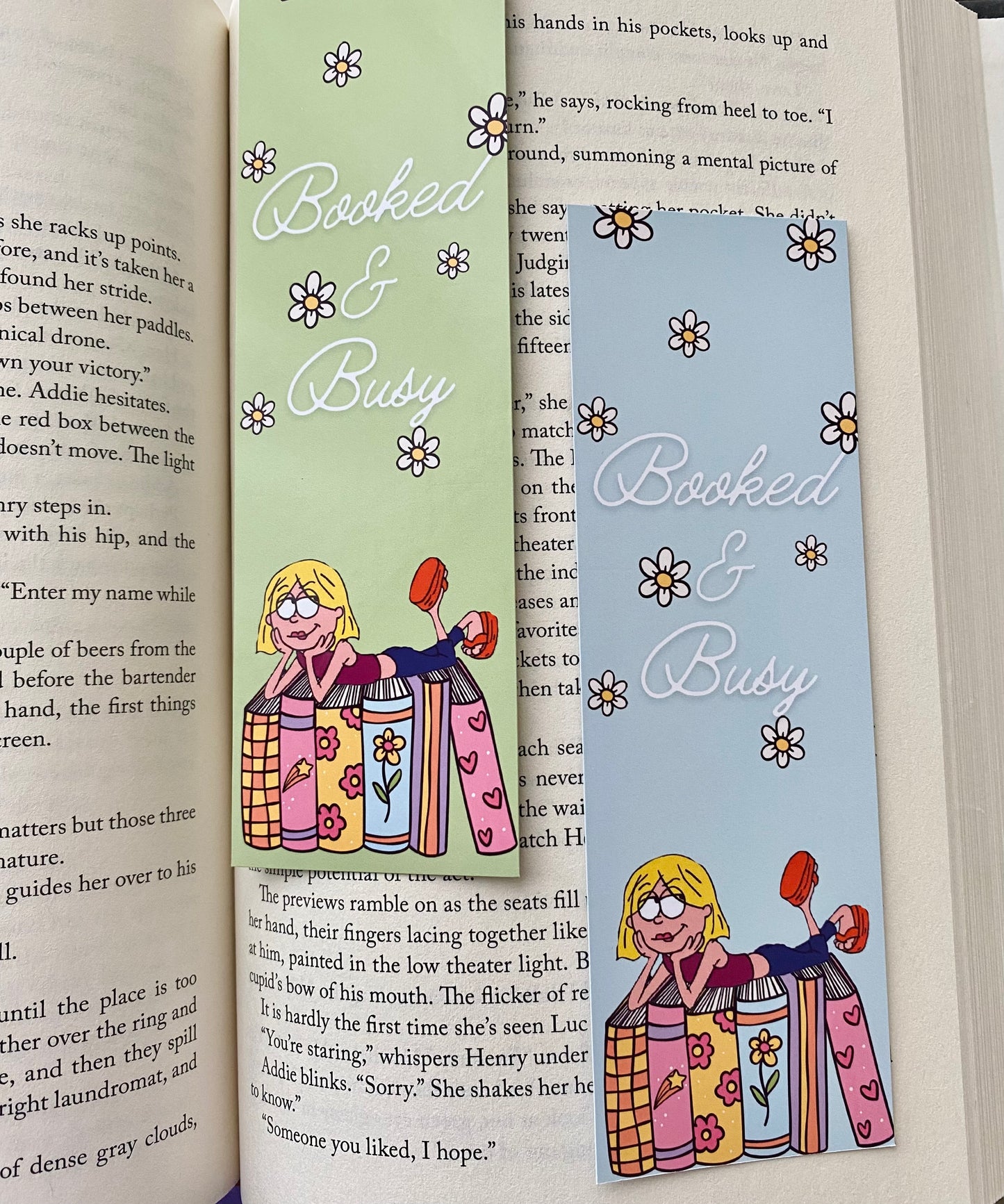 Booked & Busy Bookmarks