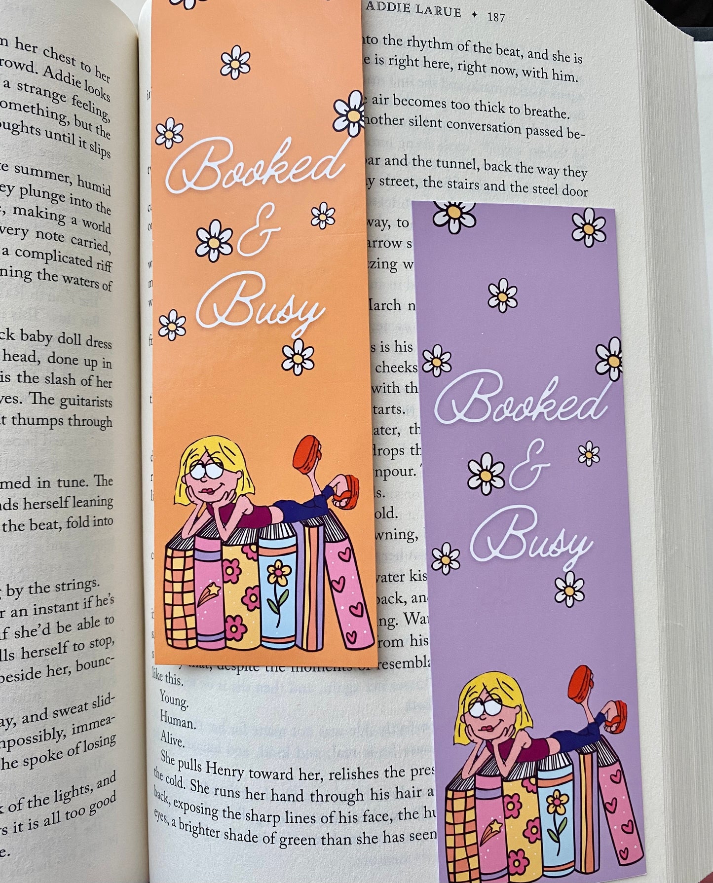 Booked & Busy Bookmarks