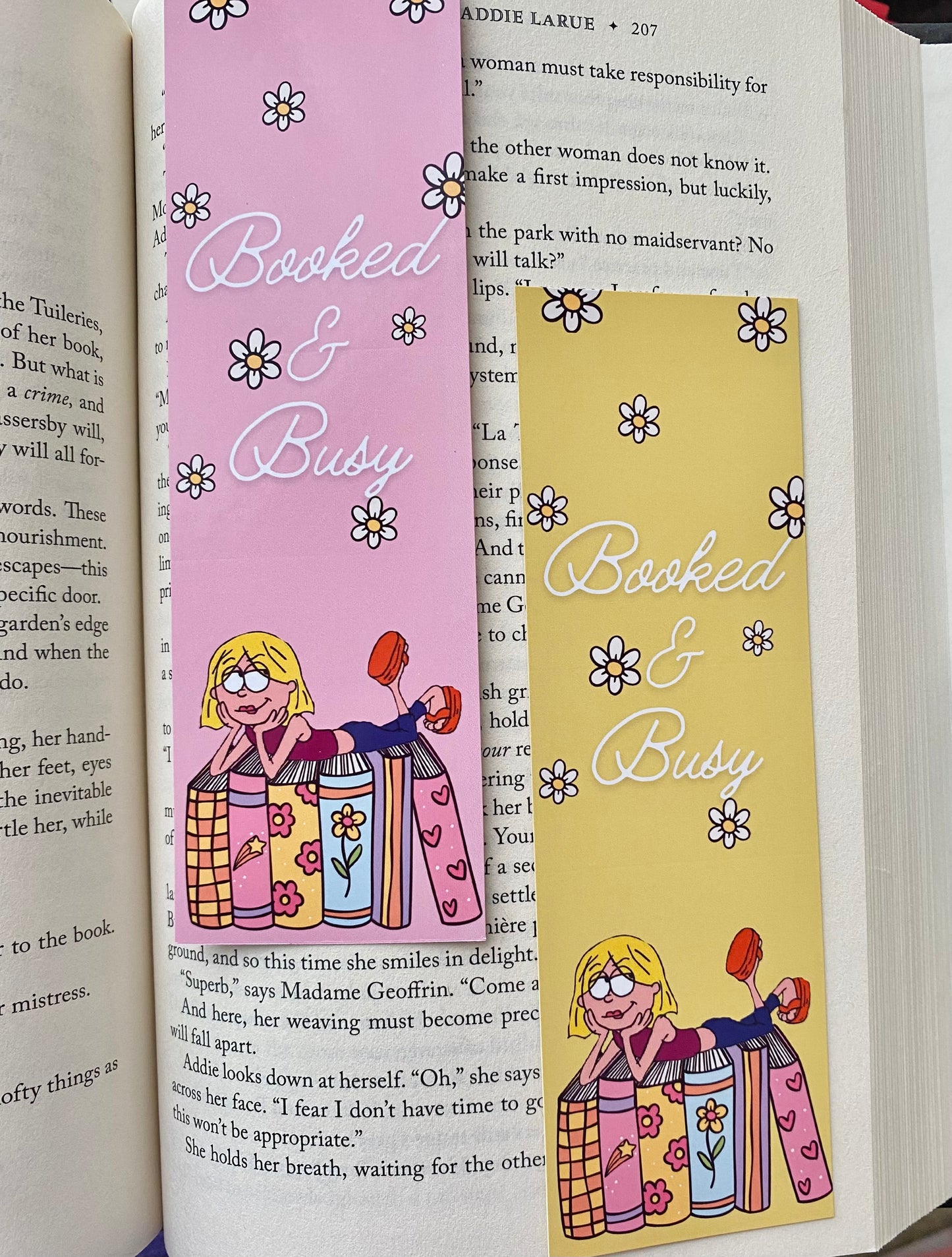 Booked & Busy Bookmarks
