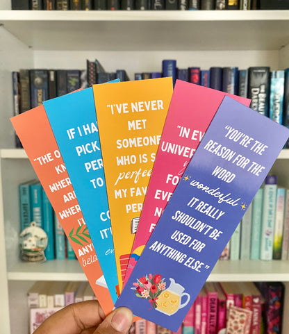 Emily Henry Quote Bookmarks