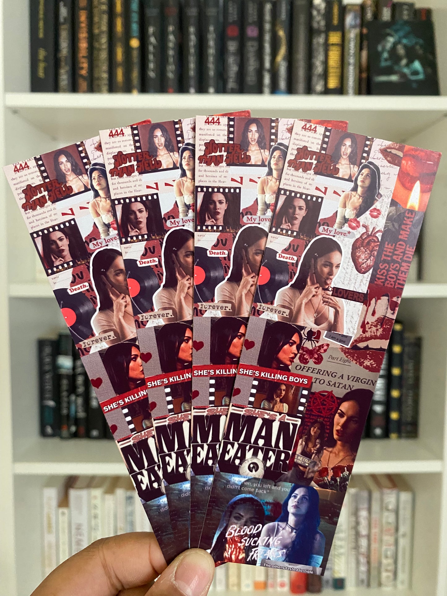 Jennifer's Body Inspired Bookmarks