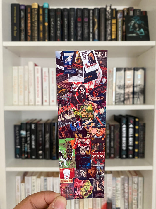 Vintage Horror Movie Bookmark