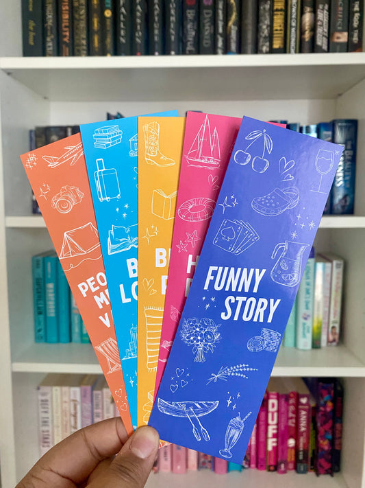Emily Henry Collage Bookmarks