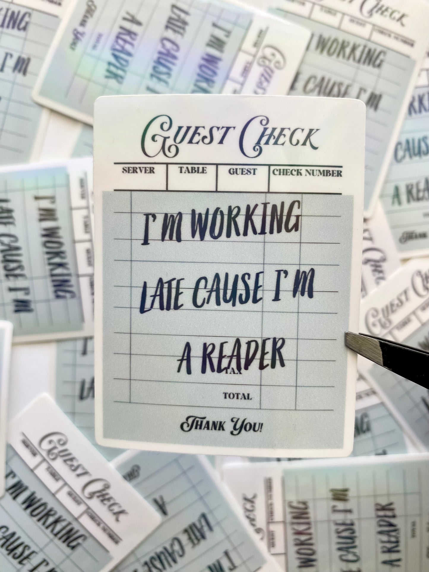 I'm Working Late Sticker