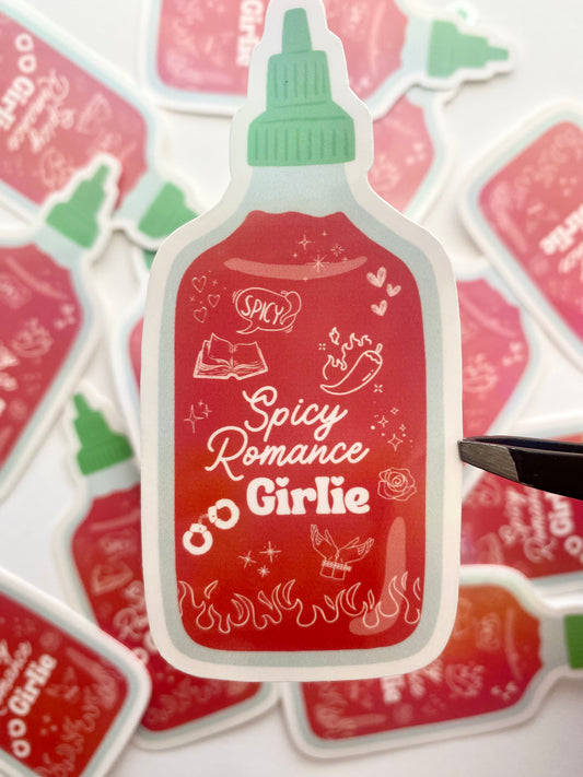 Spicy Romance Girlie Sticker