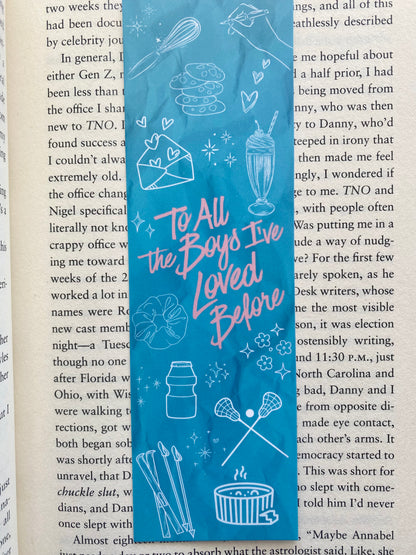 To All the Boys I've Loved Before Inspired Bookmark