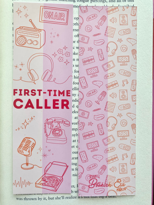 First Time Caller Inspired Bookmark
