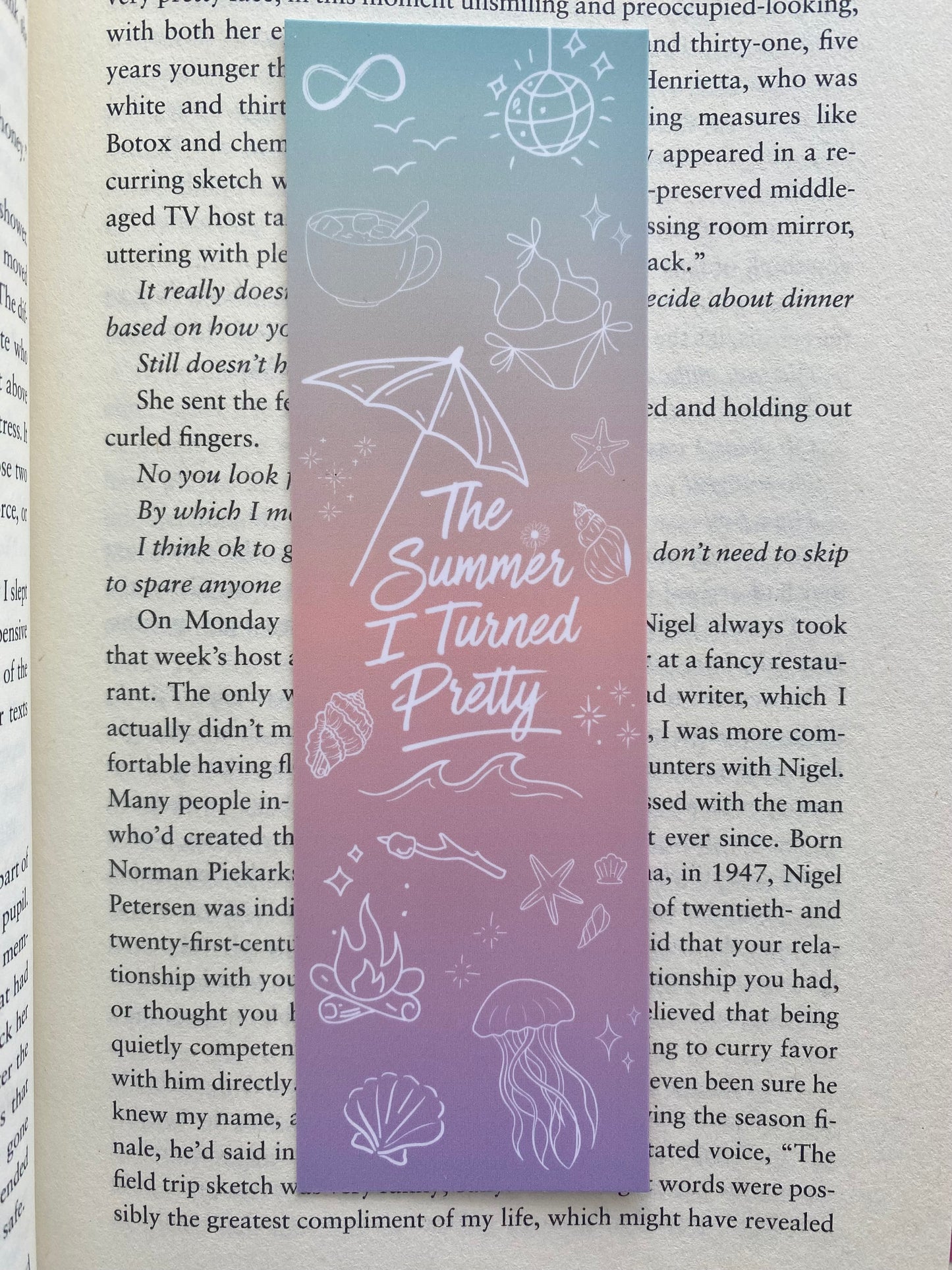 The Summer I Turned Pretty Inspired Bookmark