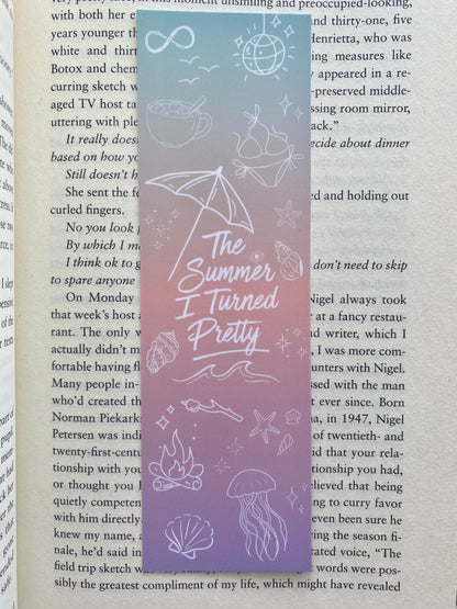 The Summer I Turned Pretty Inspired Bookmark
